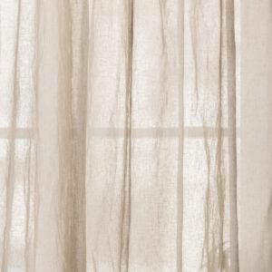 Recycled wool curtain Natural Beige