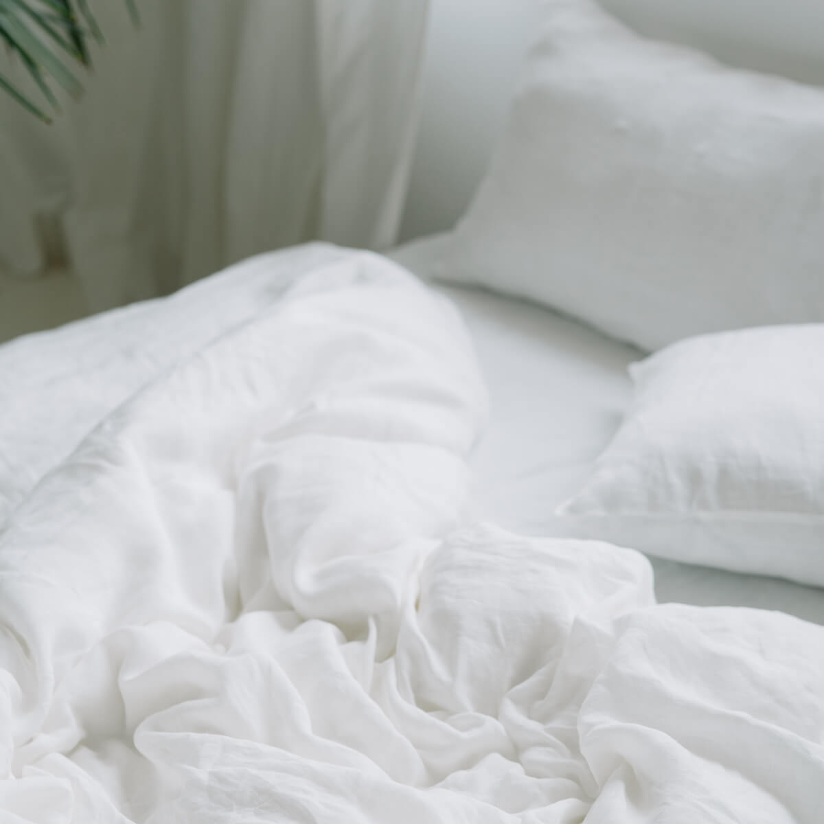 Pillow cases Gentle White