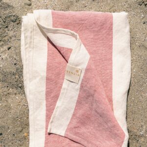 Beach towel dusty pink