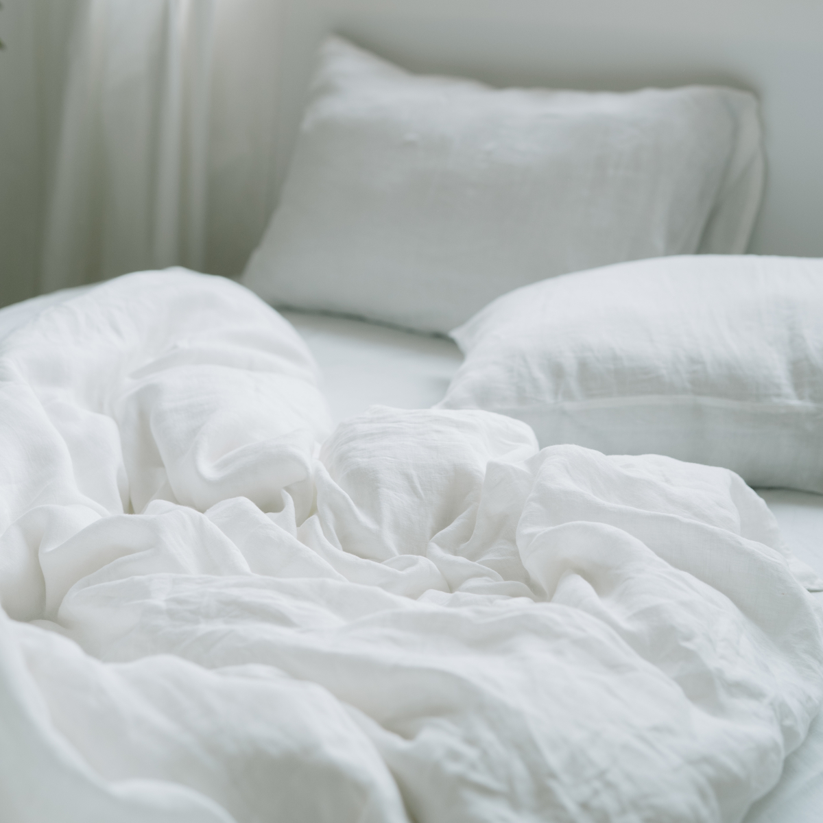 Gentle White Pillowcases