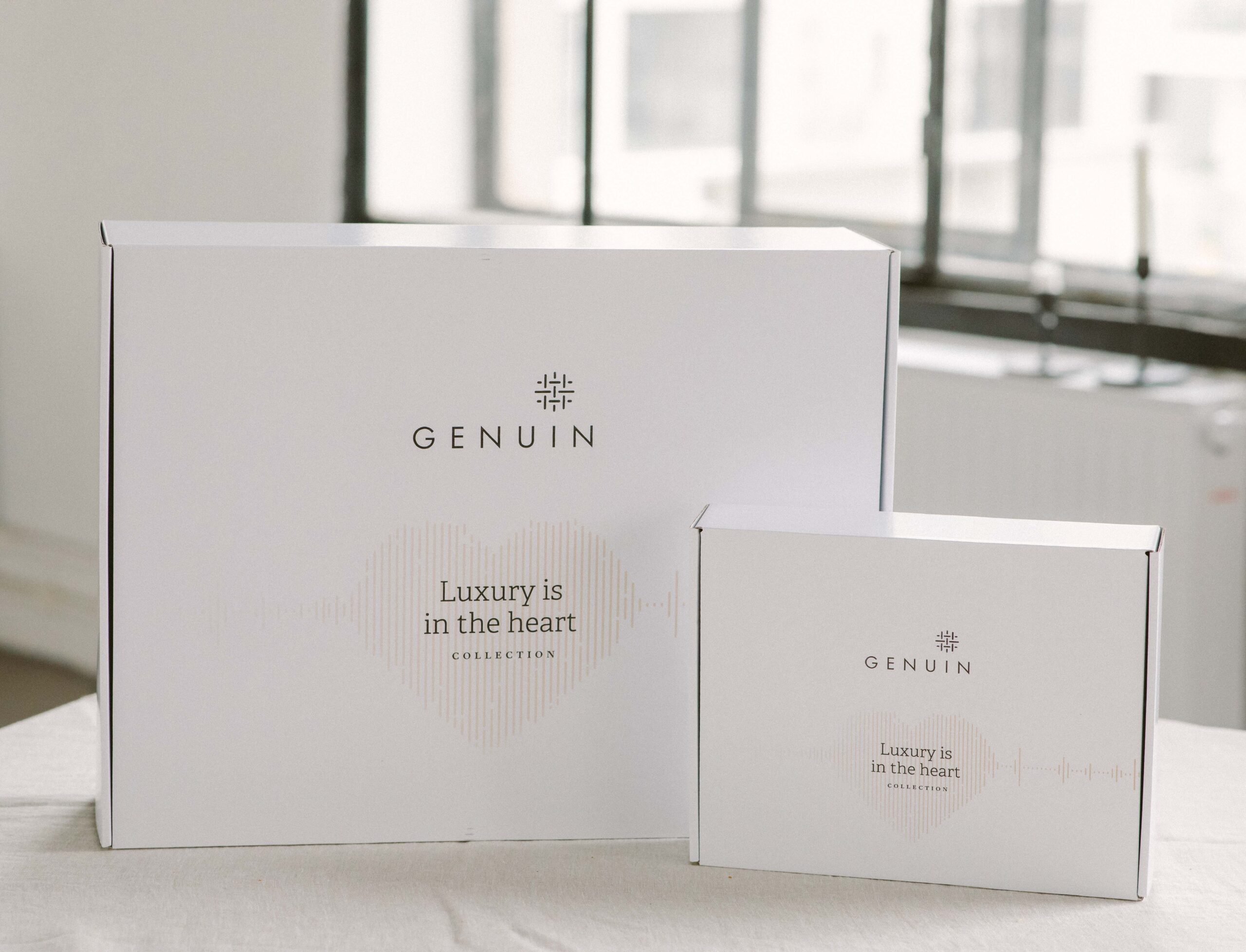 Luxury is in the heart gift box