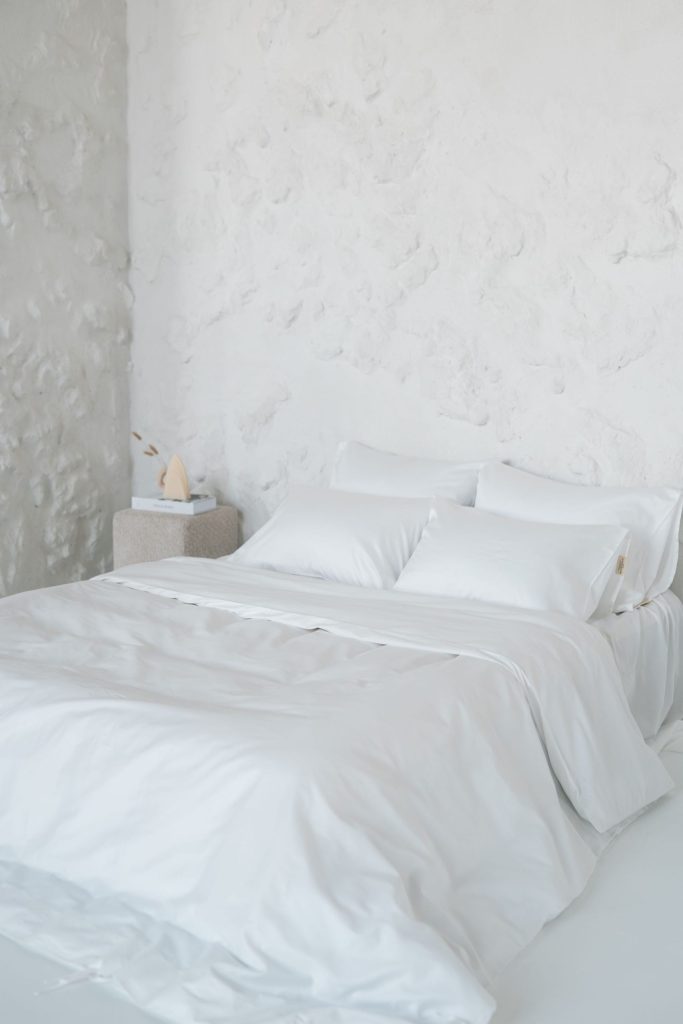Cearșaf Bumbac Organic Airy White