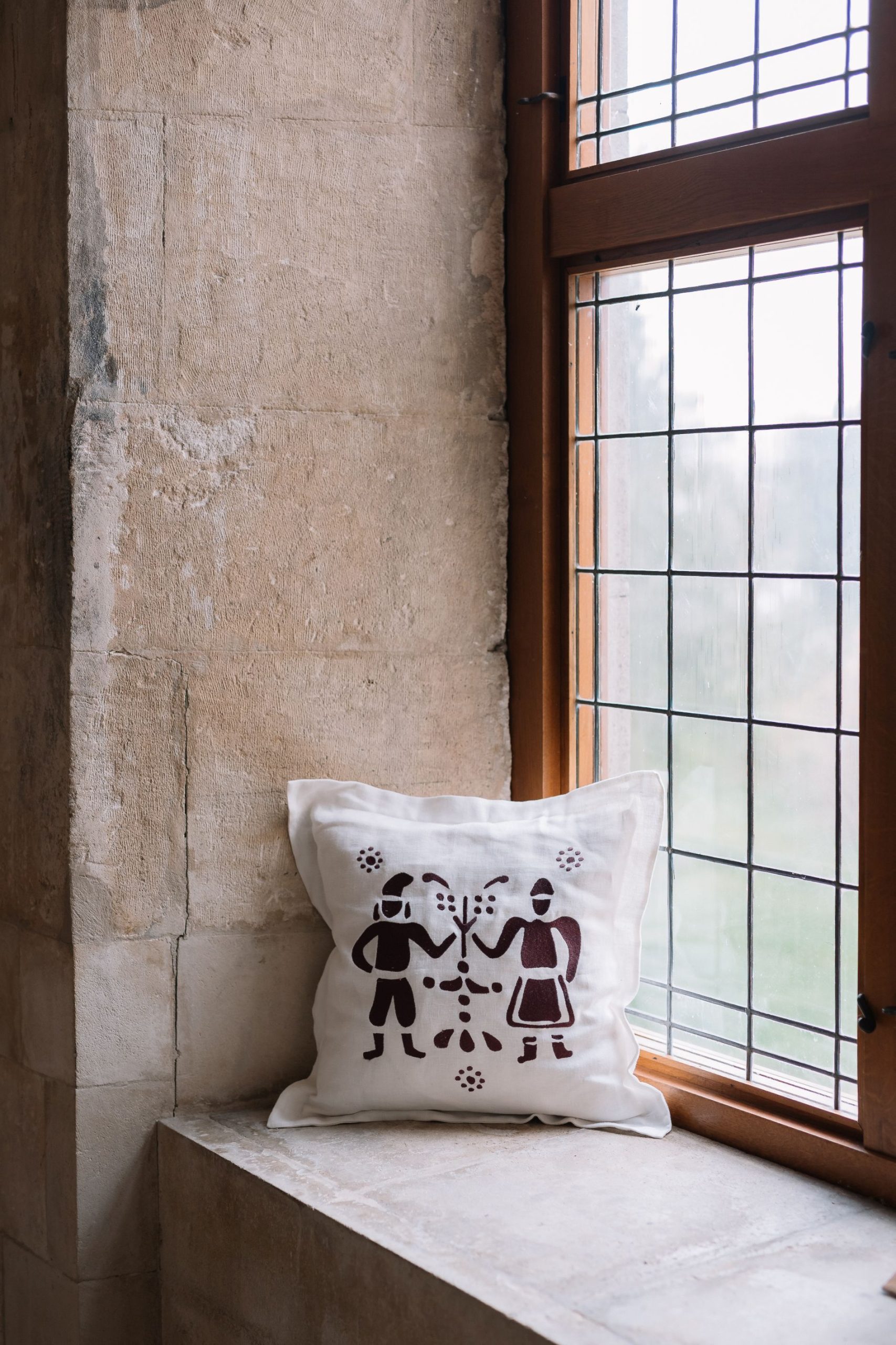 Embroidery decorative pillowcase TWO