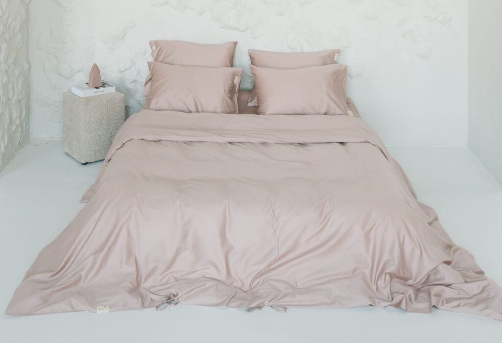 satin cotton bed linen